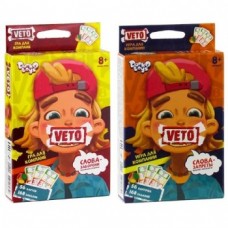 Гра настільна розважальна "Veto" Danko toys Гра настільна розважальна "Veto" Danko toys
