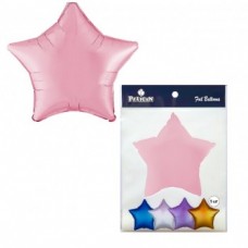 Кулька фольгована Pelican Зірка рожева 18"/45см. Кулька фольгована Pelican Зірка рожева 18"/45см.