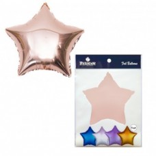 Кулька фольгована Pelican Зірка рожеве золото 18"/45 см. Кулька фольгована Pelican Зірка рожеве золото 18"/45 см.