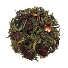 Зелений чай Полуниця з вершками 1 кг. Зелений чай Полуниця з вершками 1 кг.